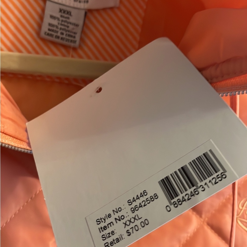 Women’s Alaska Coral Puffer Quilted Vest NWT Size XXXL - Picture 3 of 3